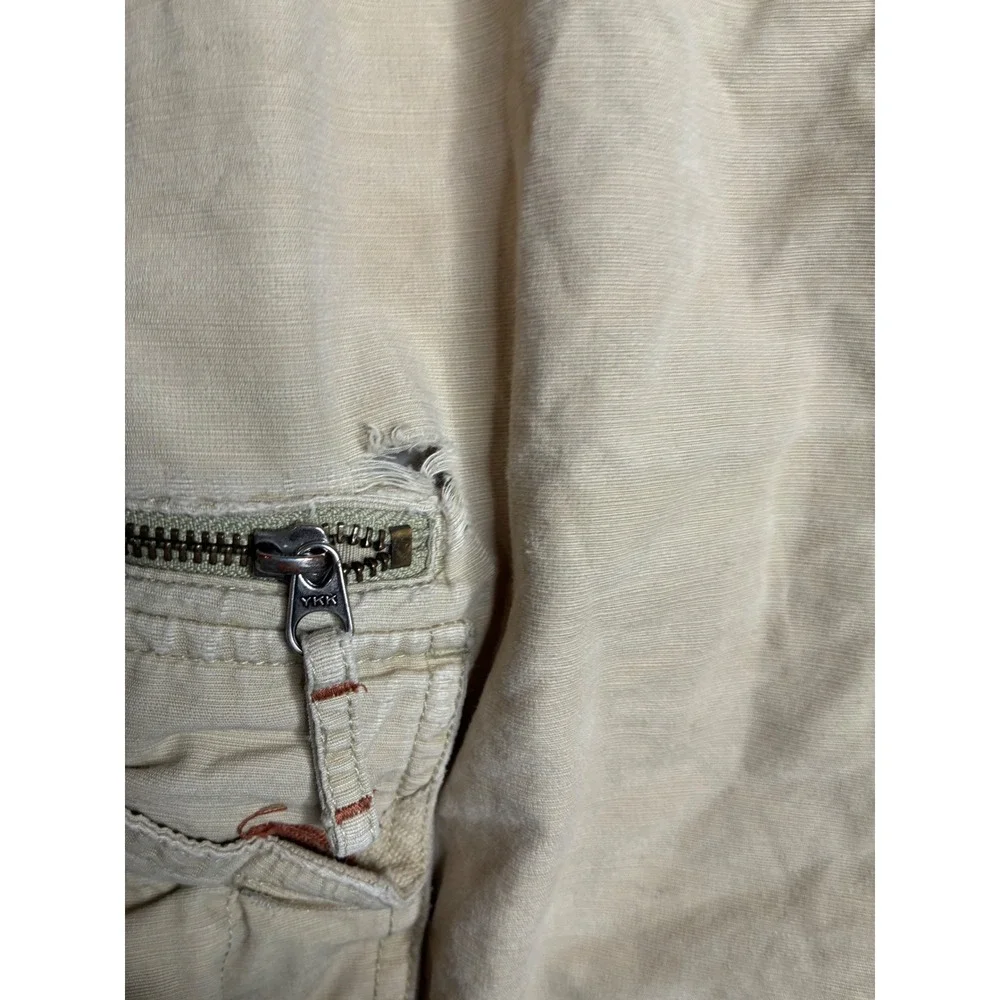Columbia Mens Tan Cotton Cargo Shorts Size 40 Hiking Outdoor Khaki 0108 AM 4473